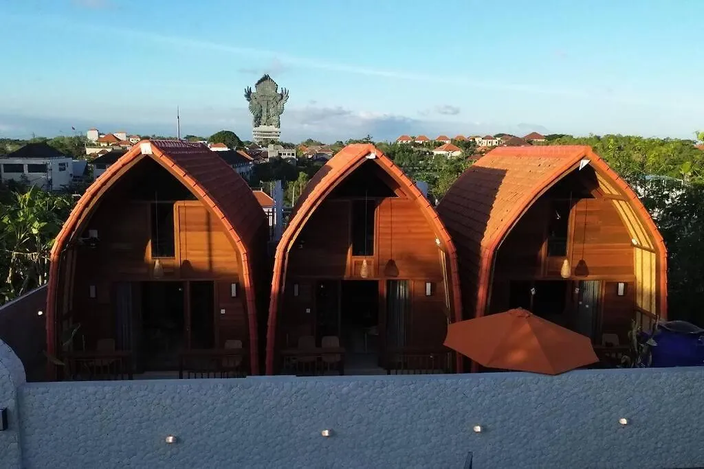 Murna Villa 1, A Modern Balinese Wooden House With 360 Gwk View Uluwatu